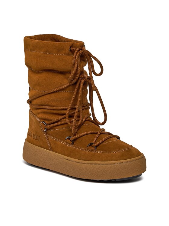 Moon Boot Moon Boot Škornji za sneg Ltrack Suede 24501100001 Rjava