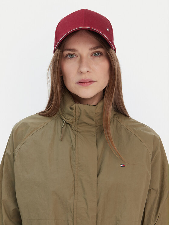 Tommy Hilfiger Tommy Hilfiger Geacă de vânt WW0WW46444 Kaki Relaxed Fit