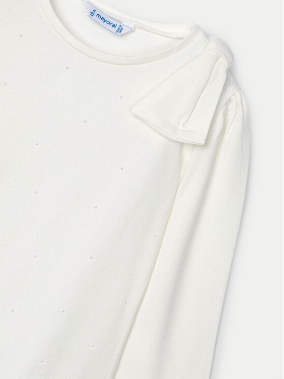 Mayoral Mayoral Bluse 4064 Écru Regular Fit