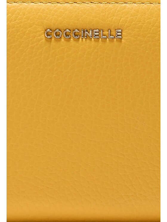 Coccinelle Coccinelle Portafoglio METALLIC S89 Giallo