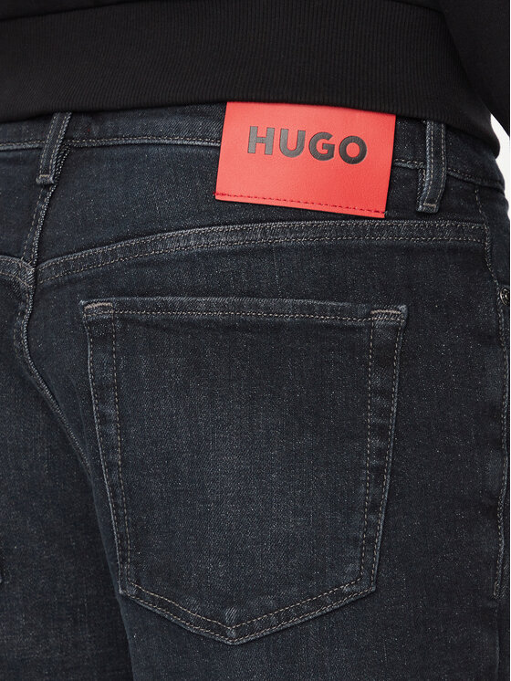 Hugo Jeansshorts 50515285 Dunkelblau Regular Fit | Modivo.de