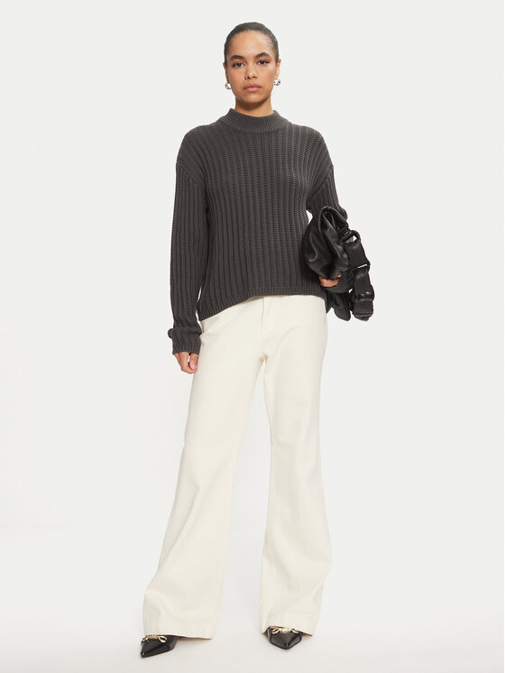 Kaffe Kaffe Пуловер Bess 10509097 Черен Loose Fit