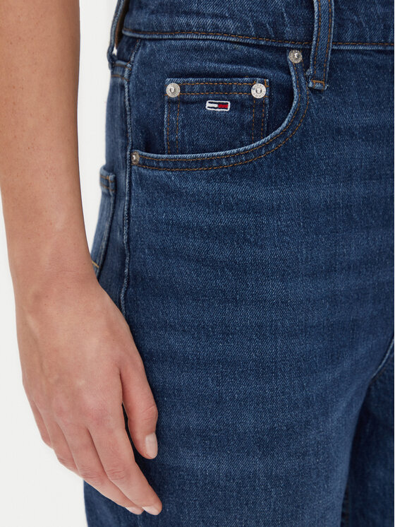 Tommy Jeans Tommy Jeans Jeansy Layla Hr Slim Str Bi0152 Co DW0DW20054 Tmavomodrá Regular Fit