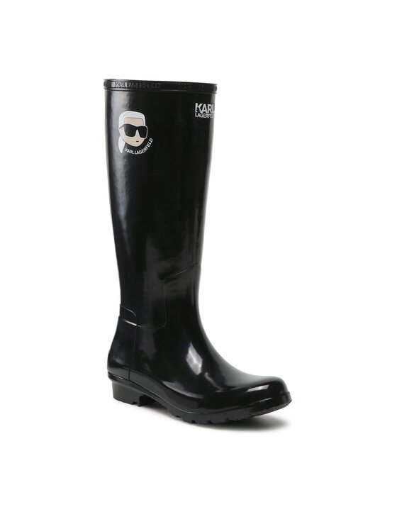 KARL LAGERFELD KARL LAGERFELD Guminiai batai KL47090N Juoda