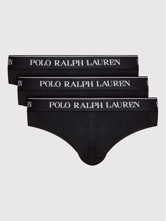 Polo Ralph Lauren 3 apakšbikšu pāru komplekts 714835884002 Melns