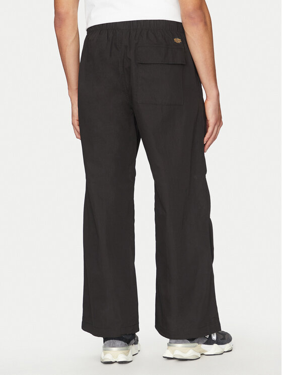 Jack & Jones Jack & Jones Bavlnené nohavice Parachute 12260931 Čierna Loose Fit