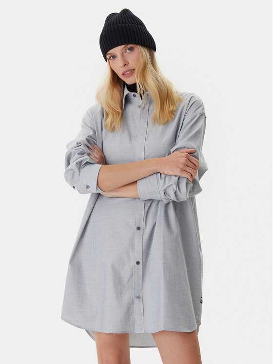 G-Star Raw G-Star Raw Sukienka koszulowa D26979-C290 Niebieski Oversize