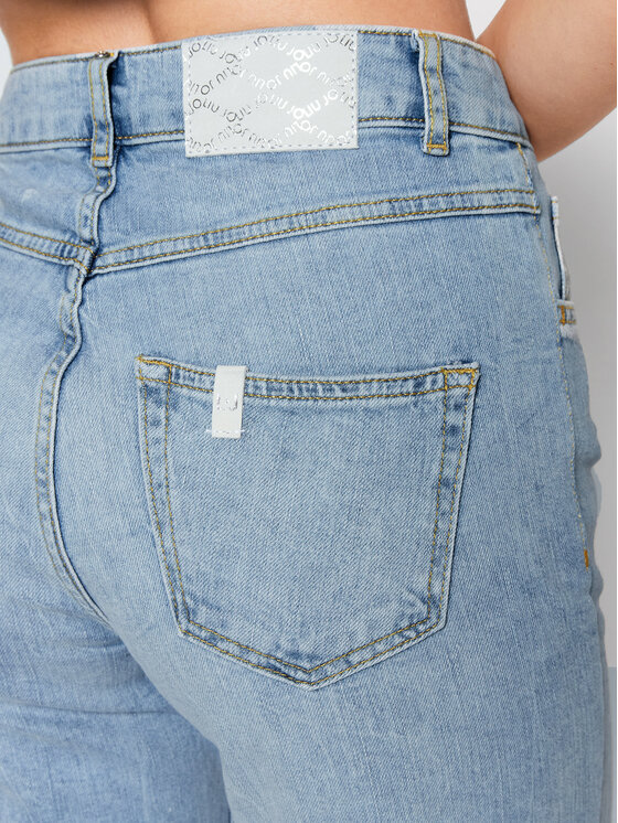 Liu Jo Liu Jo Jeans kratke hlače UA2078 DS009 Modra Regular Fit