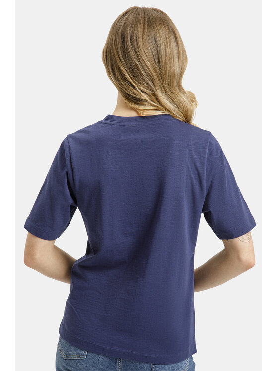 Cross Jeans Cross Jeans T-Shirt 56260-470 Granatowy