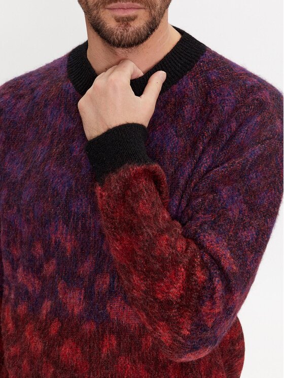 BOSS Boss Sweter Miracolo 50500679 Kolorowy Regular Fit