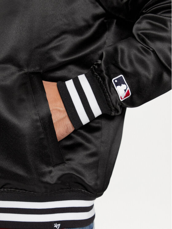 47 Brand 47 Brand Kurtka bomber New York Yankees BB017PMOKGD601364JK Czarny Oversize