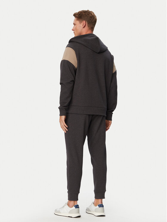BOSS BOSS Jogginganzug Sw 50569918 Dunkelgrau Regular Fit