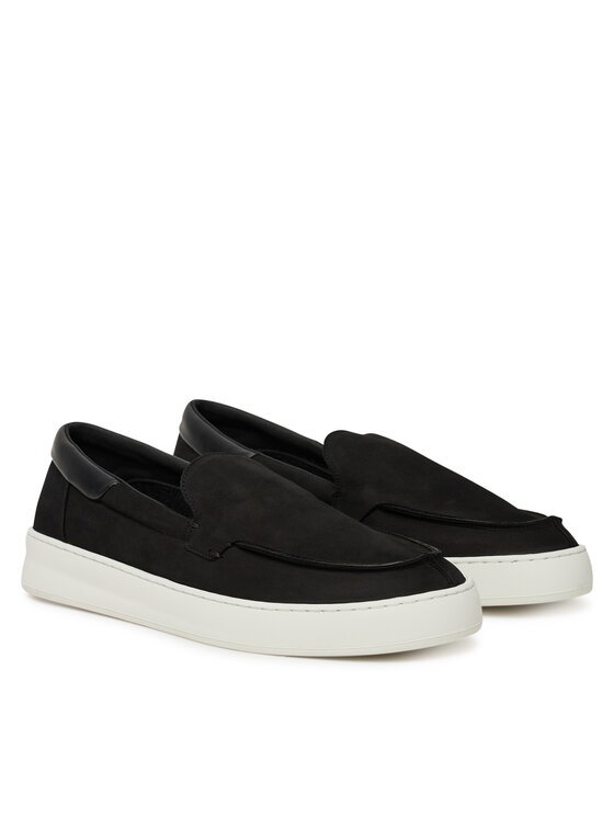 Filling Pieces Filling Pieces Półbuty Signature Loafer 79128261861 Czarny