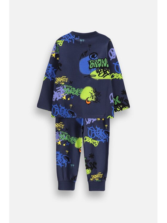 Coccodrillo Coccodrillo Pyžamo ZC6448117PJS-015 Tmavomodrá Regular Fit