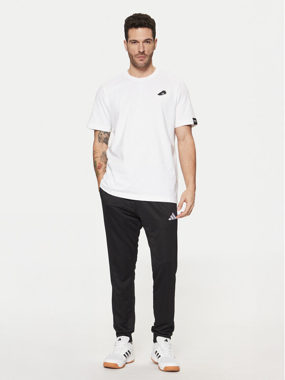 adidas adidas Koszulka techniczna Copa Signature Graphic JJ1420 Biały Regular Fit