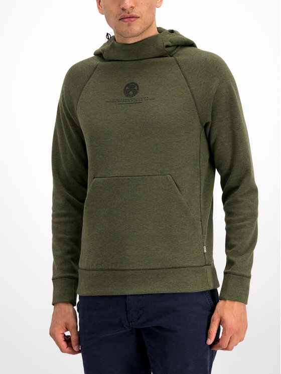 Napapijri Napapijri Світшот Balme H N0YIMV Зелений Regular Fit