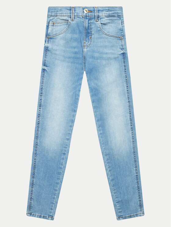 Guess Džínsy J3YA16 D4CA0 Modrá Skinny Fit