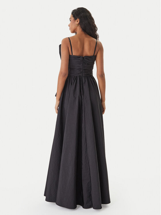 Fracomina Fracomina Abendkleid FQ26SD3010W83101 Schwarz Regular Fit