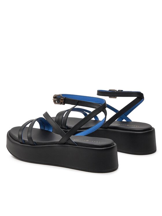 Tommy Hilfiger Tommy Hilfiger Sandaalid Th Strap Platform FW0FW07728 Must