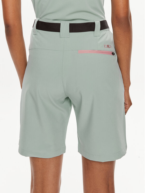CMP CMP Sportske kratke hlače 3T51146 Zelena Regular Fit