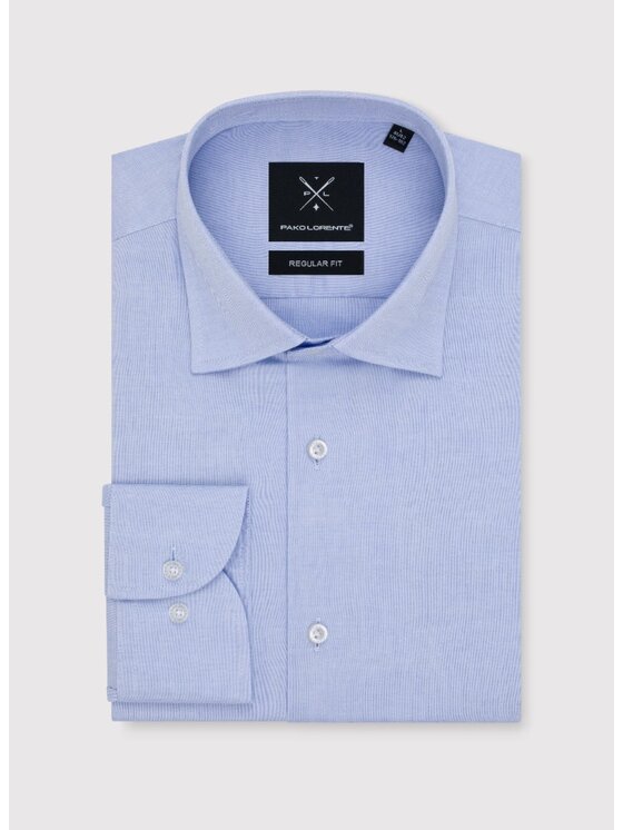 Pako Lorente Pako Lorente Koszula P000B-1X-009 Niebieski Regular Fit