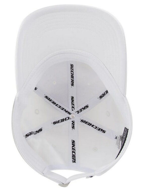 Skechers Skechers Czapka z daszkiem ZKCH3236-WHT Biały