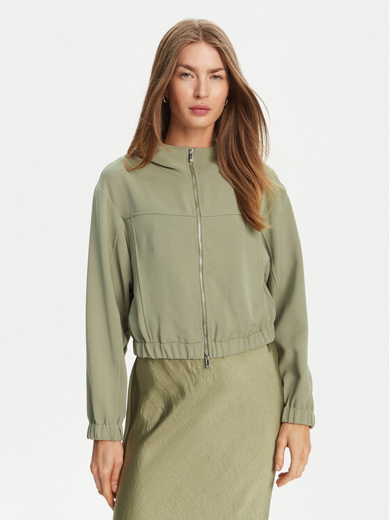 Marella Marella Felpa Daria 2513041045 Verde Regular Fit