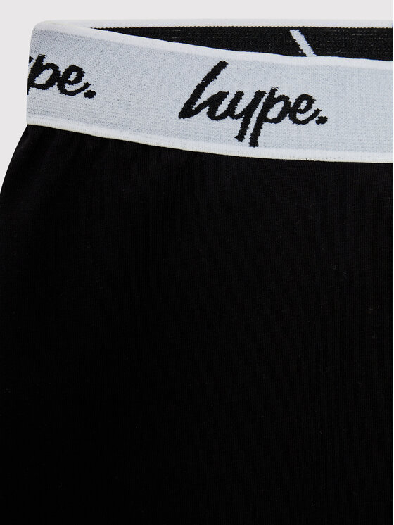 HYPE HYPE Legginsy ZVLR-276 Czarny Slim Fit
