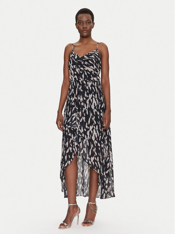 Morgan Morgan Nyári ruha 251-REMA1 Fekete Regular Fit