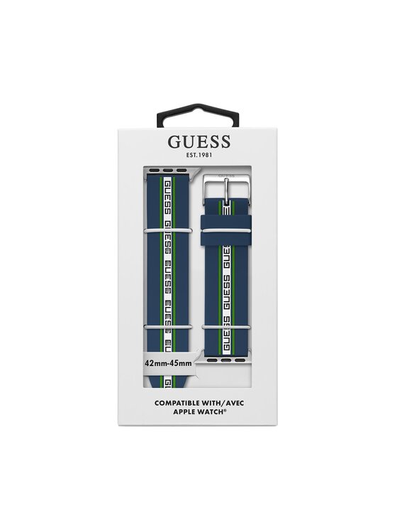 Guess Guess Curea de înlocuire pentru smartwatch CS3007S2 Bleumarin