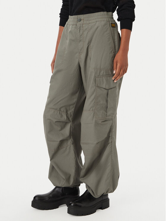 G-Star Raw G-Star Raw Auduma bikses D29375-D387 Zaļš Loose Fit