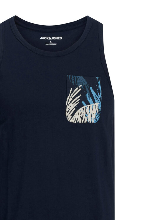 Jack&Jones Jack&Jones Tank top Hawaii 12269321 Tamnoplava Standard Fit
