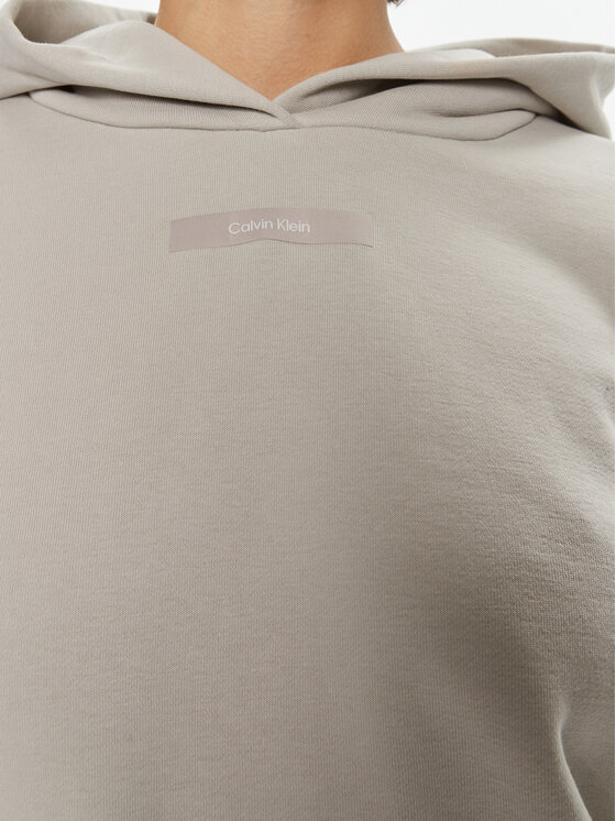 Calvin Klein Calvin Klein Bluza Micro Logo K20K206631 Beżowy Relaxed Fit