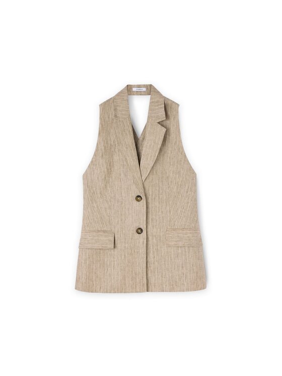 Motivi Motivi Kurtka outdoor L029W000032N0R2 Écru Regular Fit