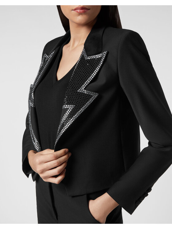 PHILIPP PLEIN PHILIPP PLEIN Marynarka 4369 Czarny