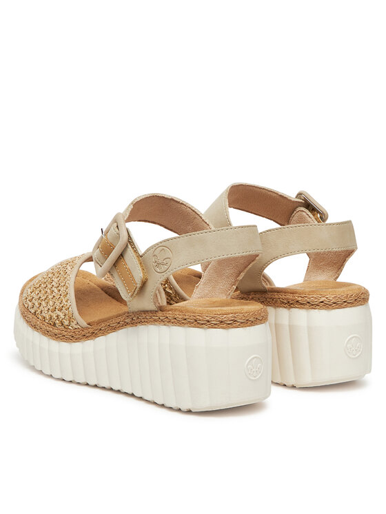 Rieker Rieker Sandalen 69176-62 Beige