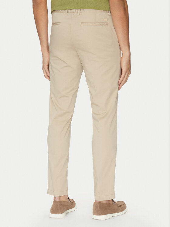 BOSS BOSS Chinosy H-Kaiton1 50540650 Beżowy Slim Fit