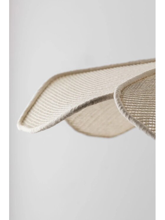 MIAhome MIAhome Lampa wisząca Benavid Ø75 cm Biały