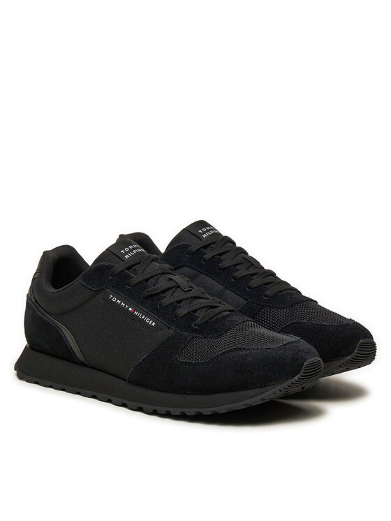 Tommy Hilfiger Tommy Hilfiger Snīkeri New Runner Eva Trainers FM0FM05454 Melns