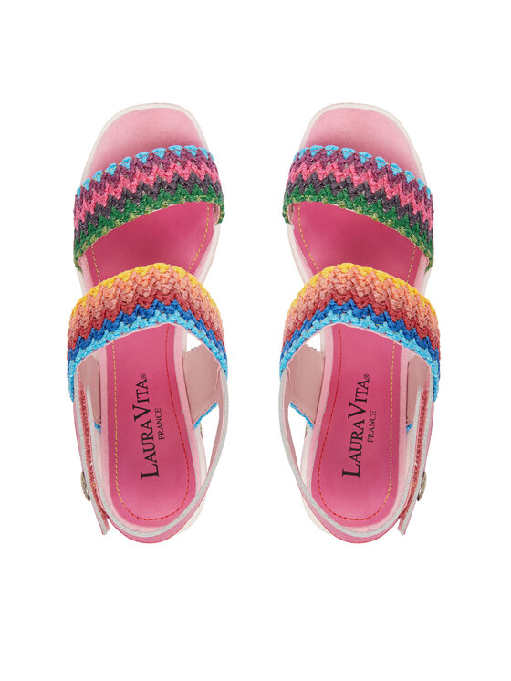 Laura Vita Laura Vita Босоніжки Noao 03 Рожевий