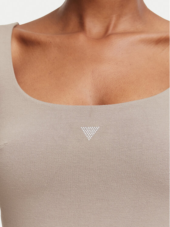 Guess Guess Body W6YP21 K4356 Beżowy Slim Fit