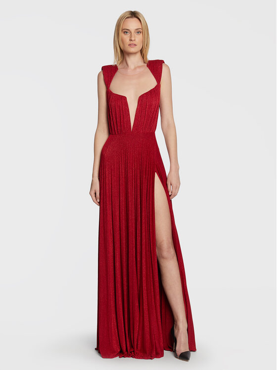 Elisabetta Franchi Elisabetta Franchi Официална рокля AB-235-27E2-V650 Червен Regular Fit