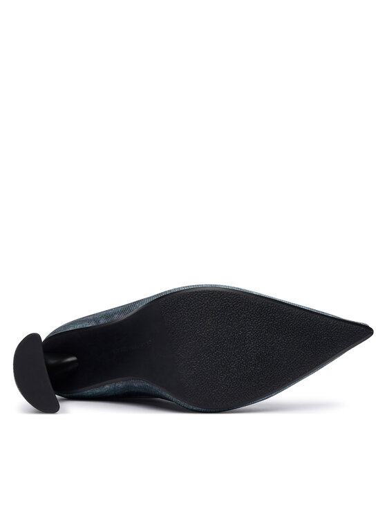 United Nude United Nude Botki Zuma Canvas HI 110611006202 Srebrny