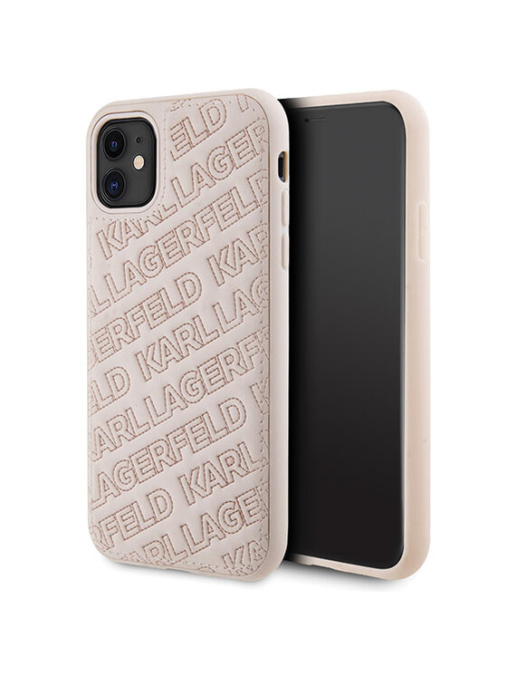 KARL LAGERFELD KARL LAGERFELD Etui na telefon iPhone 11 / Xr Różowy
