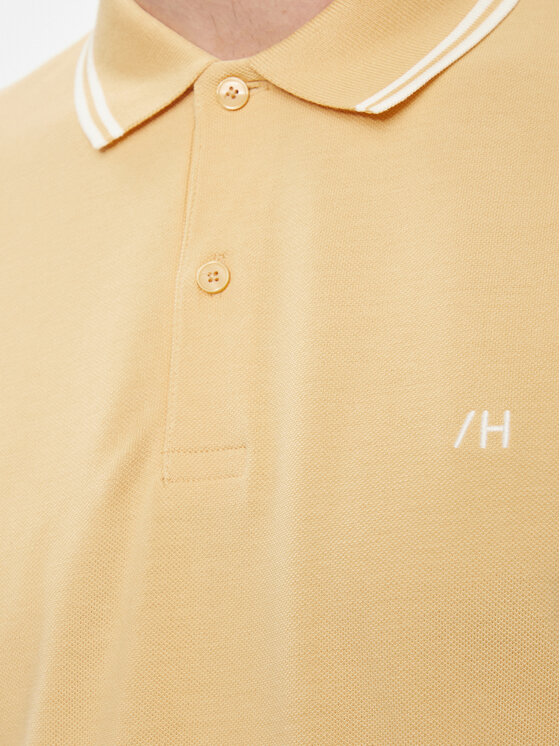 Selected Homme Selected Homme Polokošeľa 16087840 Béžová Regular Fit