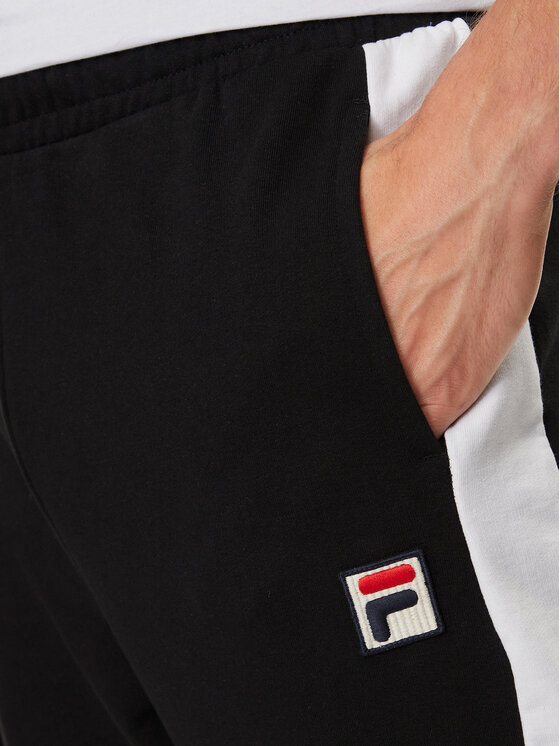 Fila Fila Долнище анцуг FAM0612 Черен Regular Fit