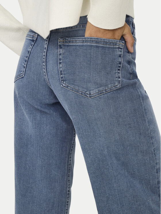 ONLY ONLY Jeans hlače Madison 15338787 Modra Wide Leg