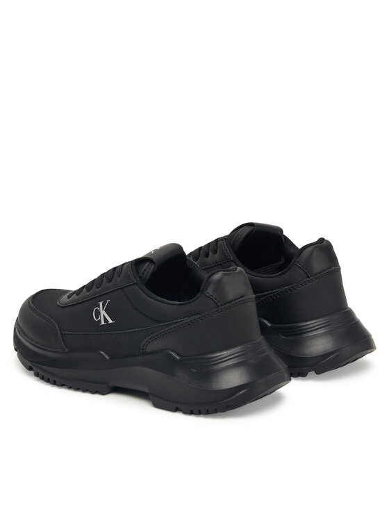 Calvin Klein Calvin Klein Snīkeri Low Cut Lace Up V3A9-83105-1695 S Melns