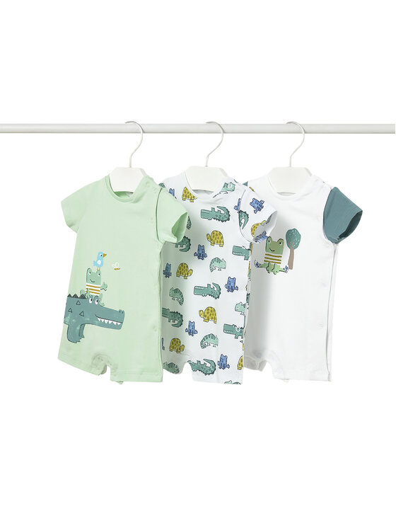 Mayoral Set de salopete scurte 1724 Colorat Regular Fit