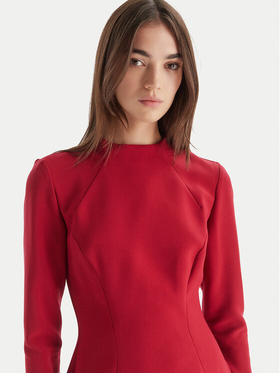 Bardot Bardot Коктейльна сукня Delphi 59527DB Червоний Regular Fit